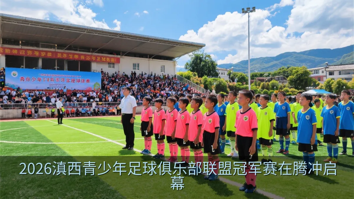 2026滇西青少年足球俱乐部联盟冠军赛在腾冲启幕